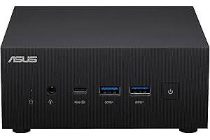 ASUS PN53-BBR575HD Barebone Mini PC (AMD Ryzen 5 7535H Processor, Integrated Radeon Graphics, WiFi 6E, Bluetooth 5.2, with Audio Chip, No Operating System, DisplayPort 1.4) Black