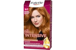 Schwarzkopf Palette Intensive Creme Color – Tono 9.7 cabello Rubio Cobrizo - Coloración Permanente de Cuidado con Aceite de Marula – Óptima cobertura de canas – Color duradero hasta 8 semanas