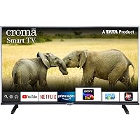 Croma 100.3 cm (39.5 Inches) Full HD Smart Android Based LED TV (CREL7362N, Black) (2020 Model)