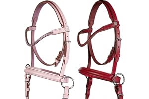 HKM 13046 Sznurka bez uzębienia -Funny Horses 2- do drewnianych koni, różowa, Mini Shetty