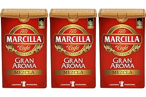 Marcilla Gran Aroma Mezcla mocny młynek do kawy 250 g - [opakowanie 3]