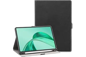 Derwere Ultra Sottile Magnetica Custodia Tablet per Honor Pad X8a 11 Pollici per Honor Pad X8a Cover con Portapenne,Schwarz