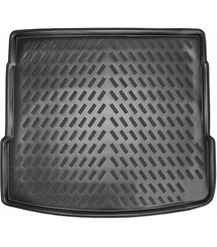 Tapis De Coffre Audi Q5/SQ5 (2016+) - Noir Antidérapant Bord Haut