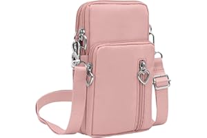 Narunii Petit Sac Téléphone Portable Femme,Sac de téléphone Portable,Bandoulière Portefeuille Poche,Crossbody Pochette Sacoche Running