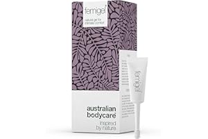 Australian Bodycare Femigel 15x7ml | Gel sin hormonas para sequedad vaginal | Crema íntima de Tea Tree Oil natural | Clínicamente probado para picazón, irritación u olor indeseado de partes íntimas