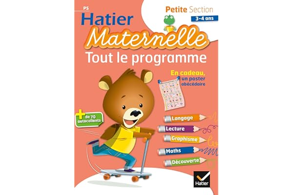 Tout le programme, petite section 3-4 ans