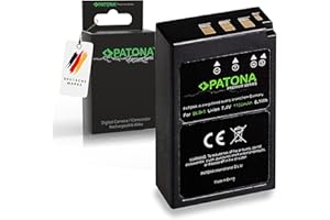 PATONA Premium Batteria BLS-5 1100mAh Compatibile con Olympus BLS-50 OM-D E-M10 Mark II III IV Pen E-PL10 E-PL9
