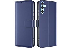 TQIAHF Cover per Samsung Galaxy A35 5G Cover Custodia a Libro in Pelle con Porta Carte Magnetica Libretto Portafoglio Flip Case Antiurto Cover Telefono Custodia per Samsung Galaxy A35 5G,Blu Scuro