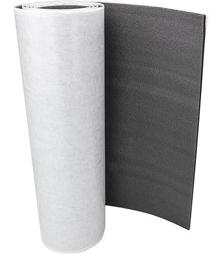 Auto thermische isolatieplaat, zelfklevende isolatiefilm, akoestische isolatiemat Autodeur Motorkap thermische isolatie, auto thermische akoestische geluidsisolatiemat ( Color : 5mm(THK) , Size : 1*4M