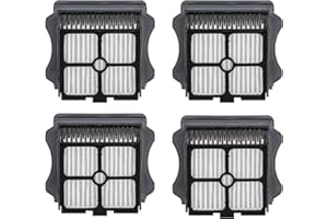 FILTERIST (4 Pièces) Floor One S5 Filtres HEPA de Rechange compatibles avec Tineco iFloor 3/ Floor One S3/ Floor One S5/ Floor One S5 Pro 2, Aspirateur sans fil, Pièces d'aspirateur, Pièces d'aspirateur