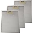 3PCS Cooker Hood Filter, Range Hood Filter Replacement (300 x 250mm), Grease Filters For RANGEMASTER Cooker Hood