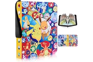 EGMELOS Scrapbook for Cards, 50 Pages 400 Card Capacity, Collector's Album Card Album, Scrapbook, Gift Cards Book for Boys Girls Collectors