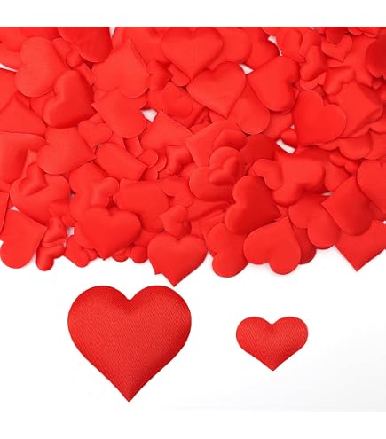 200 Stück Herz-Konfetti – 2,5 Cm, Rot & Rosa, 3D-Schaumstoff, Für Hochzeiten, Geburtstage & Party-Deko