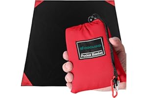 ‎ODOLAND Odoland Picknickdecke 180 x 160 cm Stranddecke Sandabweisende Strandtuch Camingmatte Ultraleicht Kompakt für Park BBQ, Strand, Reisen, Camping und Picknick
