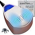 Evanmore Dust Mite Controller Ultrasonic Repeller Repellent Plug in Reduce Asthma Allergies Eczema Symptoms Dustmite Killer 100% Safe Non Toxic Chemical Free (1)