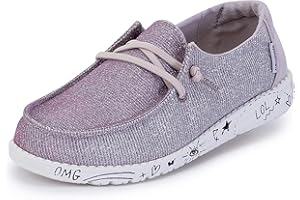 Hey Dude Wendy Youth, Moc Toe Shoes Bambine e Ragazze