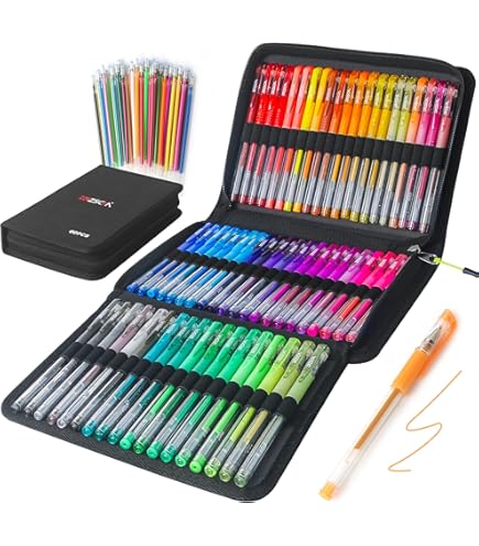 Set De Stylos Gel Acrylique 3D - 48 Couleurs, Pointe 1.0 Mm - Pour Dessin, Bricolage, Décor Sur Verre, Céramique, Plastique