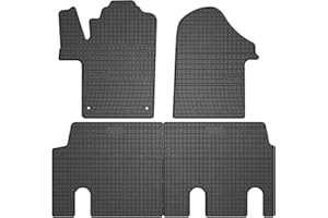 SMK Gummimatten auto fußmatten Satz passend für Mercedes-Benz Vito III ab 2014 Erleben Sie einen neuen Standard des Reisens mit rutschfesten auto fussmatten - Mehrjahres- auto teppiche für alle Straße