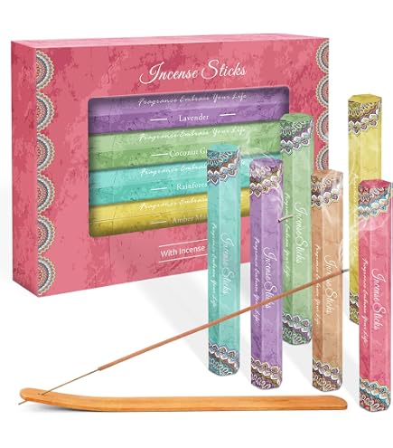 Encens Résine Ambre Brun - Mini Boîte, Neuf, Marque Phœnix Import