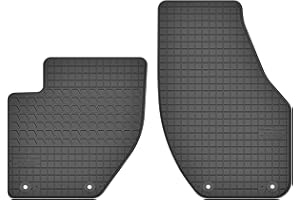 MOTOHOBBY Przednie gumowe dywaniki samochodowe dedykowane do Volvo V40 (2012-2019)