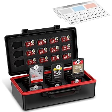 Custodia Per Schede Di Memoria Hama Slim Box | Trasparente Per SD E MicroSD | Salvaspazio - Foto 3