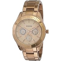 Fossil Stella Analog Gold Dial Women's Watch - ES2859