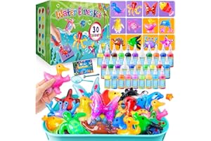 JOPSHEEN Magic Water Elf, 30 Bouteilles Aqua Gel, DIY Magic Gel Magique Activites Manuelles pour Enfants