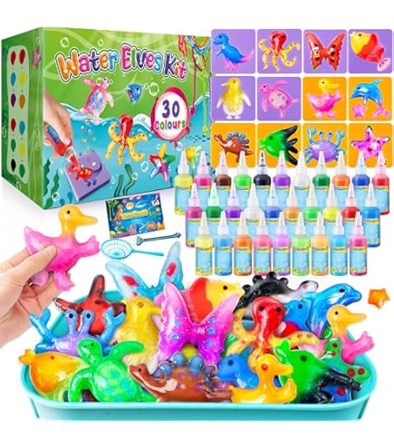 Qingning Aqua Magic Water Elf Kit, Aqua Gelz Set Avec 24