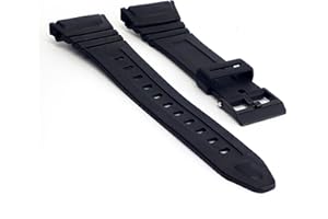 SWIFT GIFT UK Black Replacement Watch Strap Band For Casio W96H W96 W-96H 577EA1 UK Stock