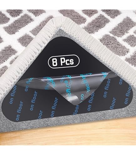 LISERV Antislipmat voor tapijt, 16 paar, dubbelzijdig tapijt
