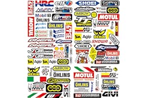 STOOKI 3 Fotos Pegatinas Moto Pegatinas Motocross de Kit de Motocicleta Pegatinas para Cascos de Moto de Casco Son Adecuadas para Motocicletas, Vehículos Eléctricos