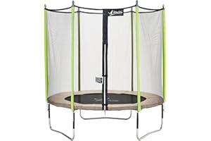 Kangui - Trampoline de Jardin Ø250-305 - 360-430 cm + Filet de sécurité JUMPI Zen