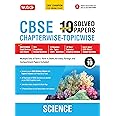 MTG CBSE 10 Years (2025-2016) Chapterwise Topicwise Solved Papers Class 10 Science - CBSE Champion For 2026 Exam | Free Video Solution of PYQs | CBSE Sample Papers (As Per Latest Pattern)