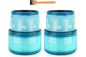 CHAIN PEAK Filtr zastępczy Gen 5 Detect Absolute kompatybilny z odkurzaczem akumulatorowym Dyson Gen5 Detect, Gen5 Detect Absolute SV23, Gen5 Outsize, Gen5 Outsize Absolute SV24 Gen5 Detect Fluffy filtr HEPA