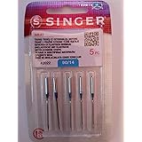 10 Aghi Macchina Da Cucire SINGER 90/14 - Universal Per Tessuti Medi - Foto 8