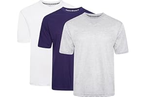 DOLCE ENVY Men's Crew Neck T-Shirt Pack of 3 Running Dry Fit T-Shirt Athletic Outdoor Short Sleeve Sports Top for Comfortable Workouts.