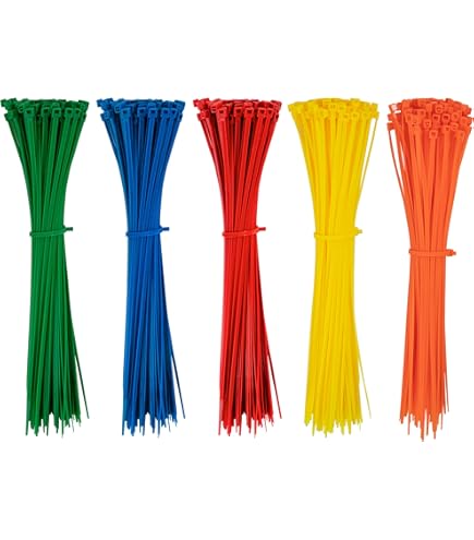 BGS-80771 Assortiment Kabelbinders | gekleurd | 4,8 x 300 mm | 50 stuks