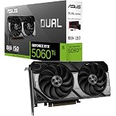 ASUS DUAL-RTX5060TI-8G-NVIDIA-GEFORCE-RTX 5060 TI-8G-8GB GDDR7-128bit-HDMI-3xDP-DLSS4 EKRAN KARTI
