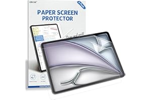 XIRON [2 Unités] Papier Protection Écran pour iPad Air 13 Pouces M2 2024, Protection Pet d’écran Mate compatible avec Apple Pencil, Anti-Reflet/Anti-Empreintes, Décrivez et Dessinez Comme sur du Papier