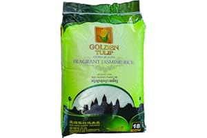 Riz Cambodge parfumé au Jasmin - Marque Golden Tulip - Cambodge (Sac de 5KG, 10KG ou 18KG) (18KG) Cambodge