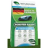 Premium Rasensamen für Mähroboter 10kg Made in Germany - Roboter Grassamen - Schnellkeimend und Vital - Selbstdüngend für pfl