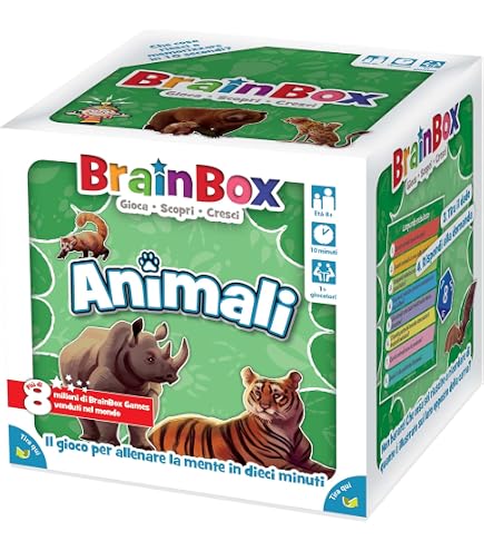 Asmodee - BrainBox: Calcio, Gioco per Imparare e Allenare la Mente, 1+ Giocatori, 8+ Anni, Ed. in Italiano Asmodee 2023