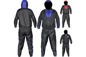 AQF Tuta da sudorazione per perdita di peso, dimagrimento, boxe, palestra