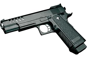 PISTOLET A BILLES SPRING HI CAPA 22CM POUR ENFANTS 0.08 JOULE 29718 AIRSOFT POUR MINEURS