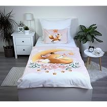 Süßes Fuchs-Bettwäsche-Set Für Kinder – Mit Herbst-Ahorn & Kawaii Design, 3-teilig