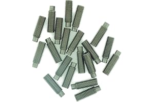 SINGULARITY SUPPLIES M4 (4mm x 8mm) Hex Socket Grub Screw (Dog Point) - Stainless Steel (A2) (Pack of 20)