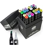 AnyMark 60 Colours Alcohol-Based Colouring Pens For Adults With Dual - View #12