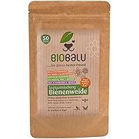 Biobalu Bienenweide | Blumenwiese Samen mehrjährig & winterhart | Samen Bienenwiese | Über 40 heimische Blumen und…