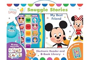 Disney Baby Mickey, Minnie, Frozen, and More! - Electronic Me Reader Jr Snuggle Stories 8 Book Library - PI Kids