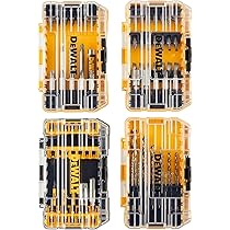 Dewalt DT70757-QZ Coffret Toughcase de 55 pièces Bois et Métal